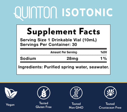 Quinton Isotonic - 30 Ampules